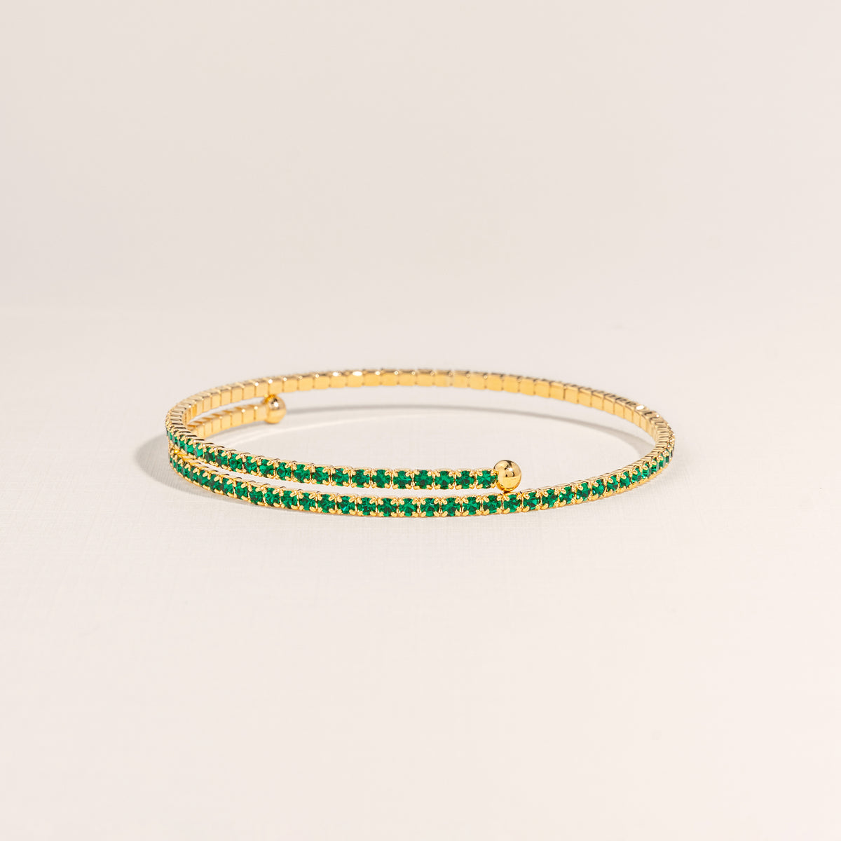 Emerald Tennis Bangle