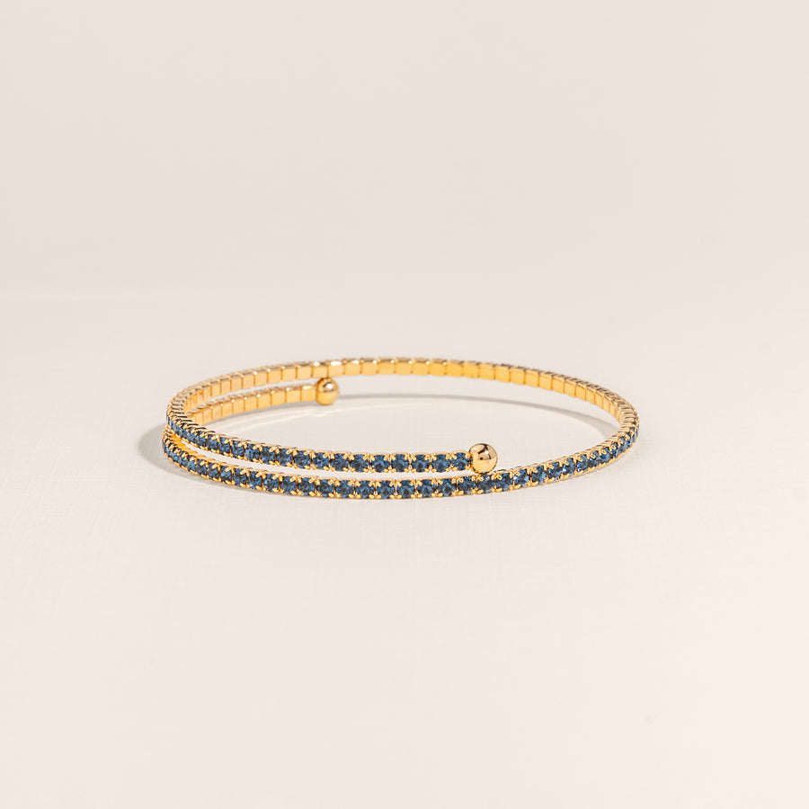 Sapphire Tennis Bangle