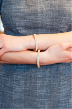 The Trio Bangle in Gold