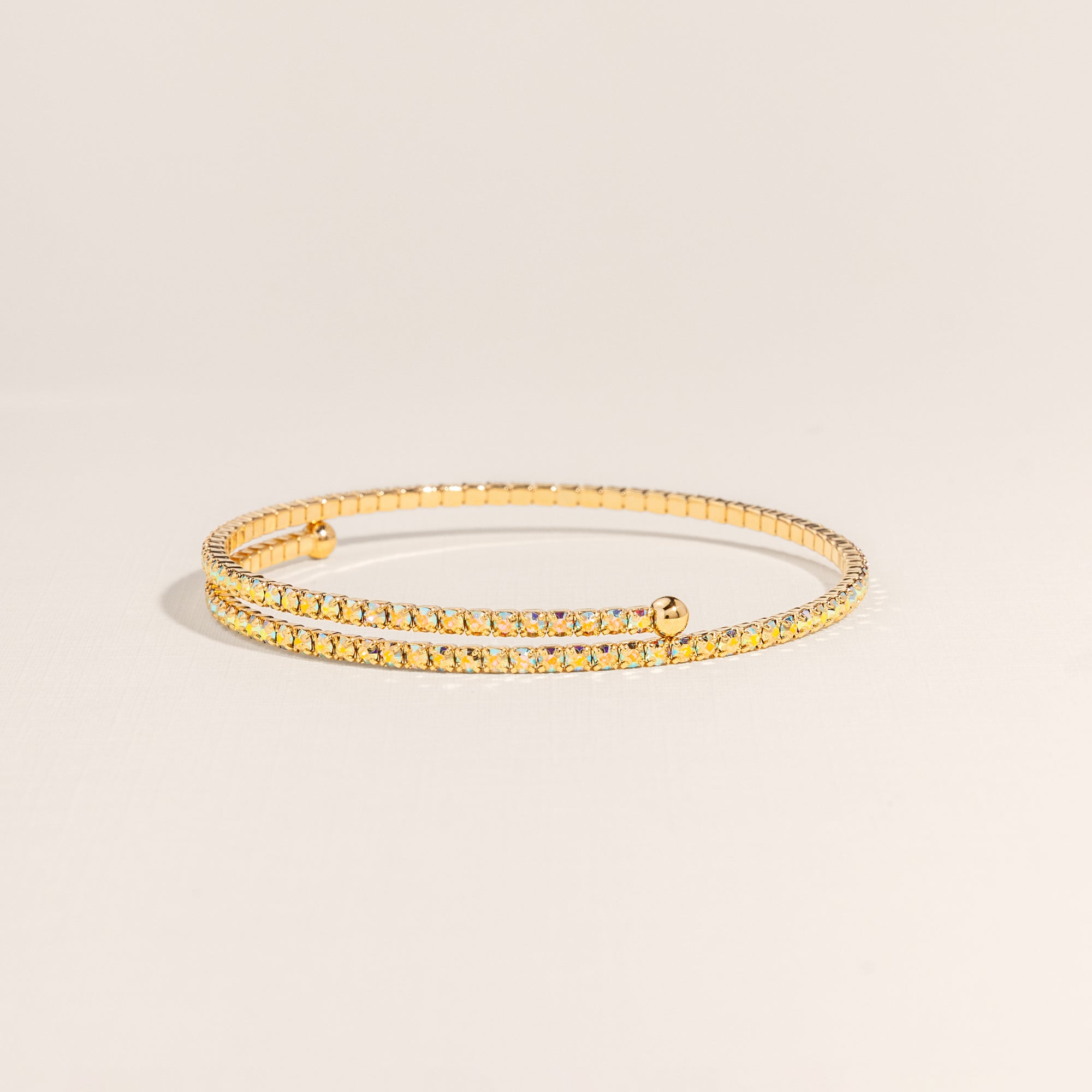 October Opal Birthstone Bangle