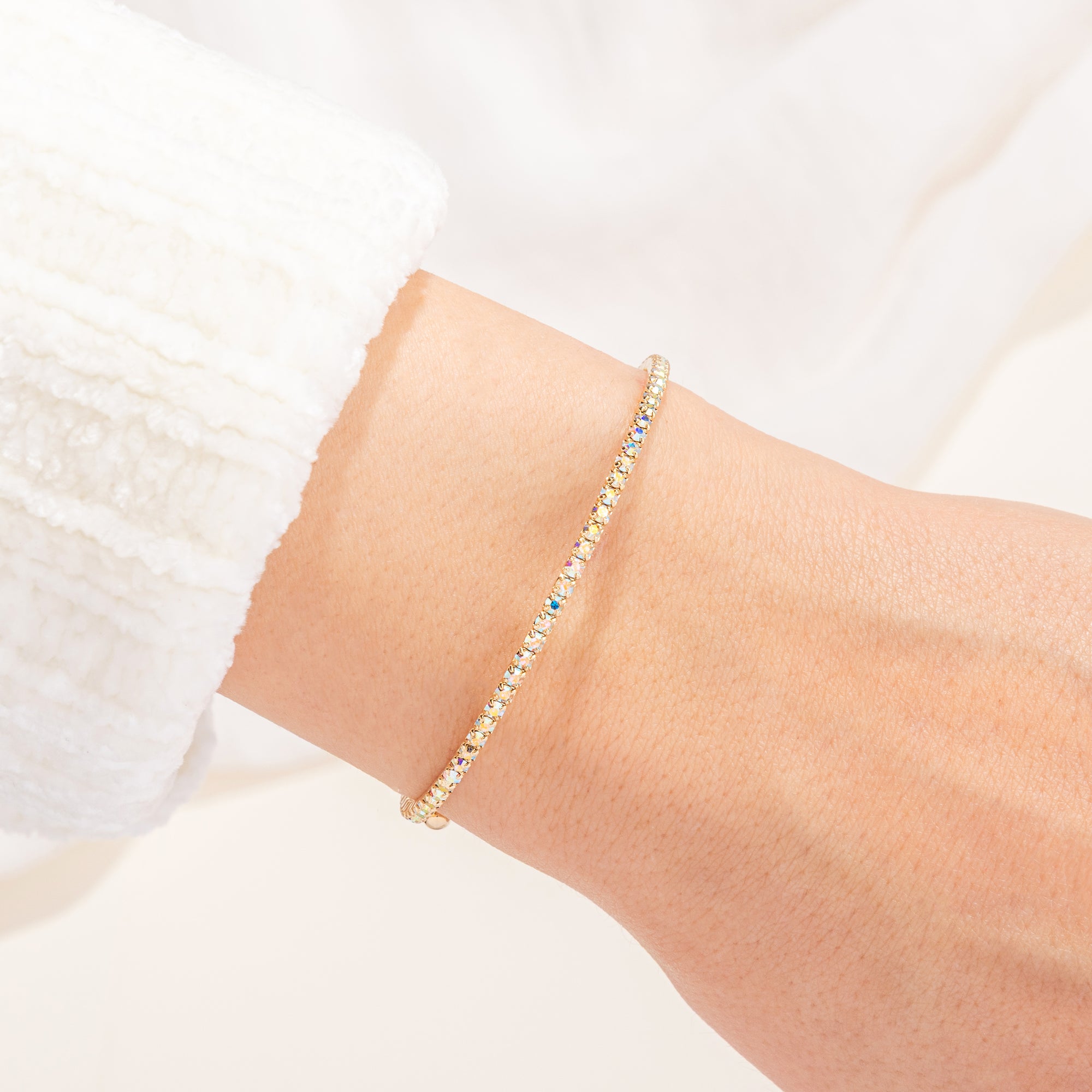 October Opal Birthstone Bangle