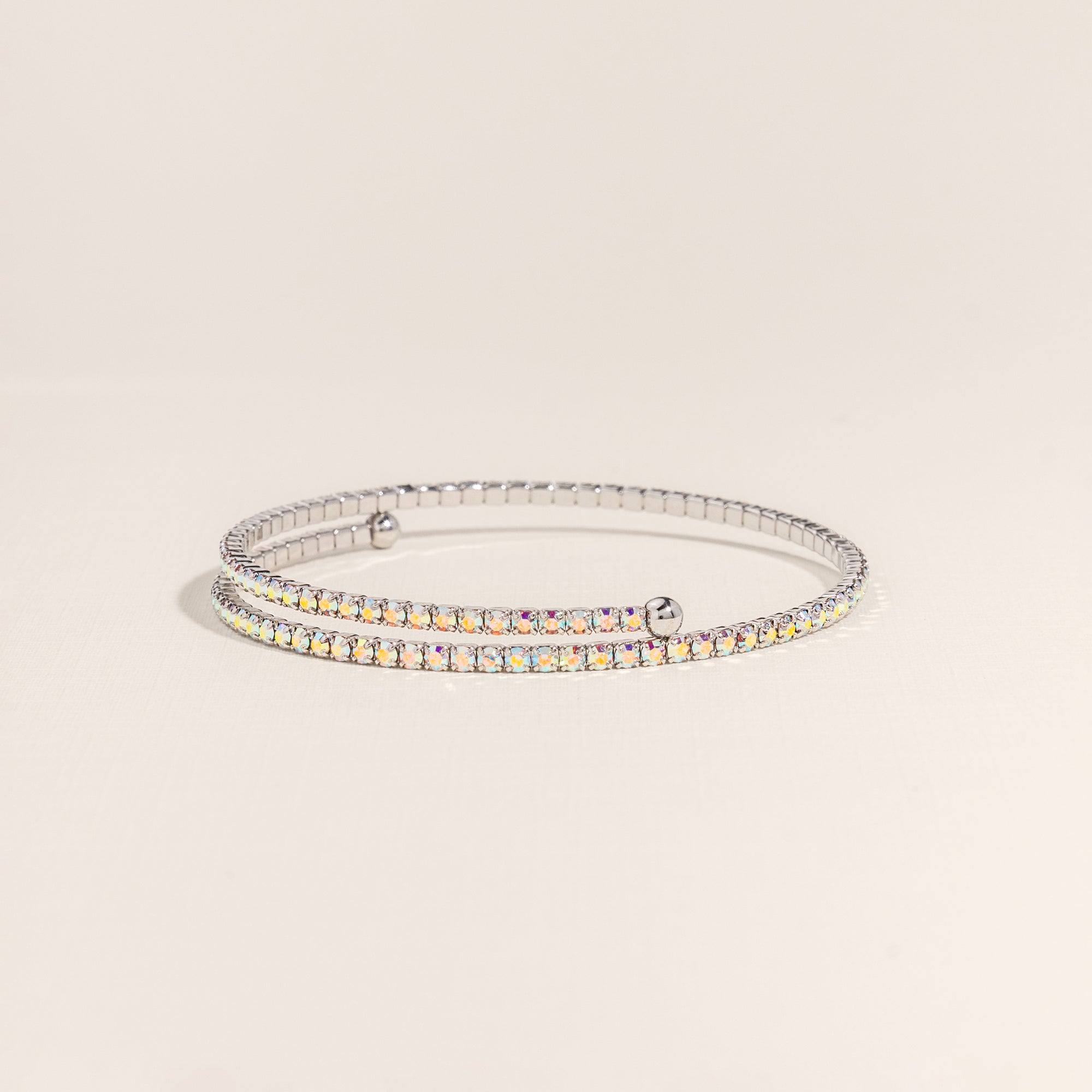 October Opal Birthstone Bangle