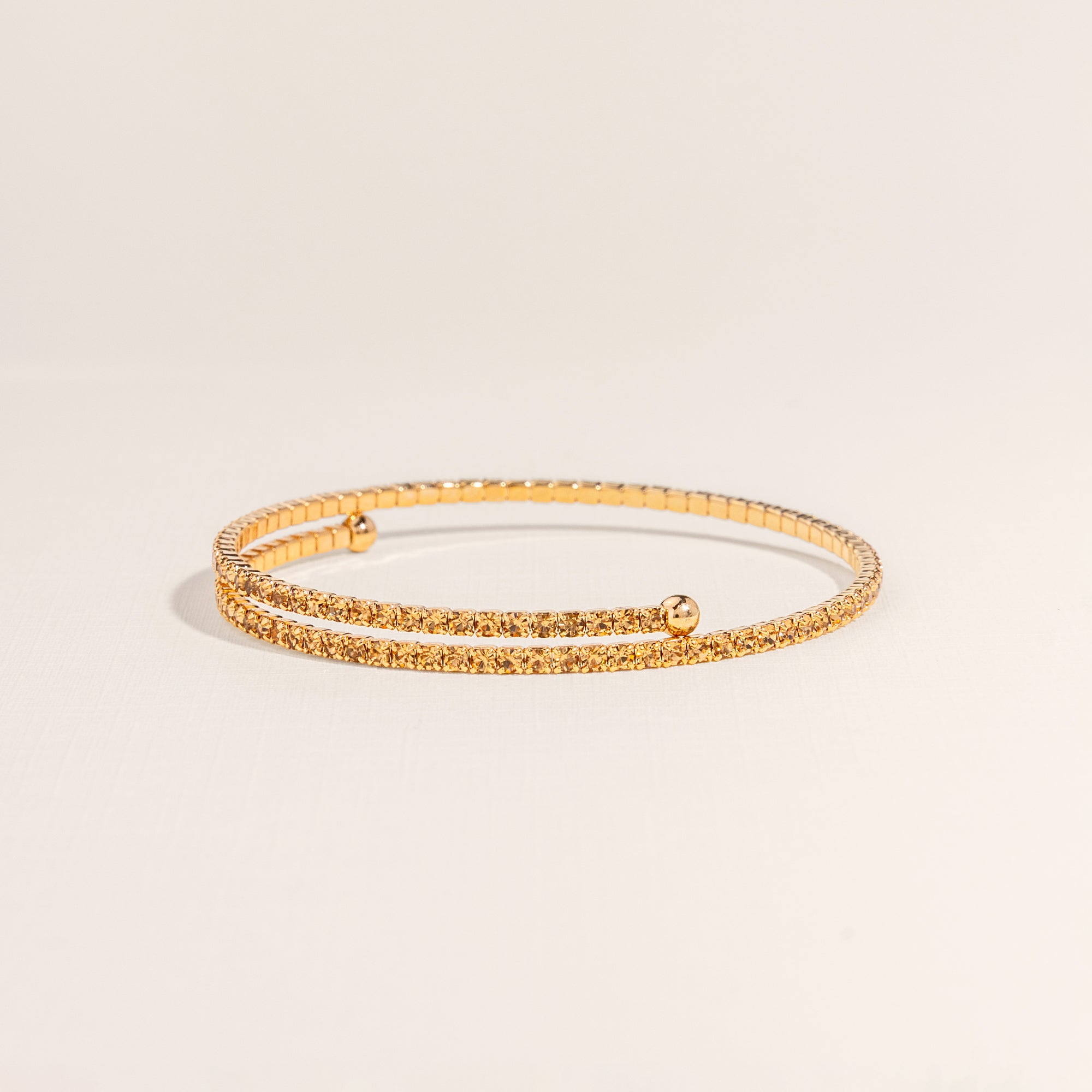 November Topaz Birthstone Bangle