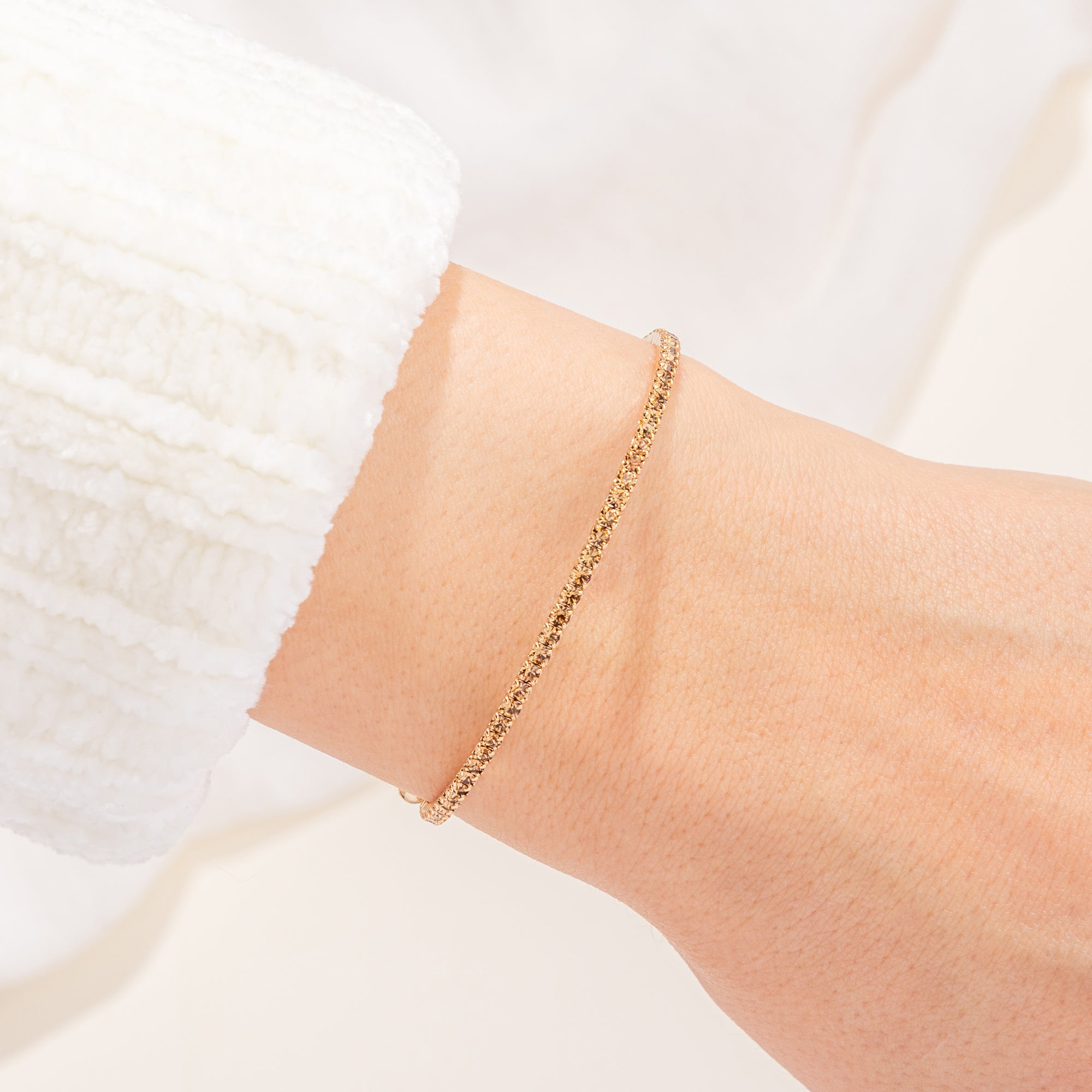 November Topaz Birthstone Bangle