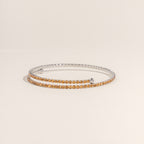 Golden Topaz Tennis Bangle