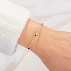 February Amethyst Birthstone Bangle
