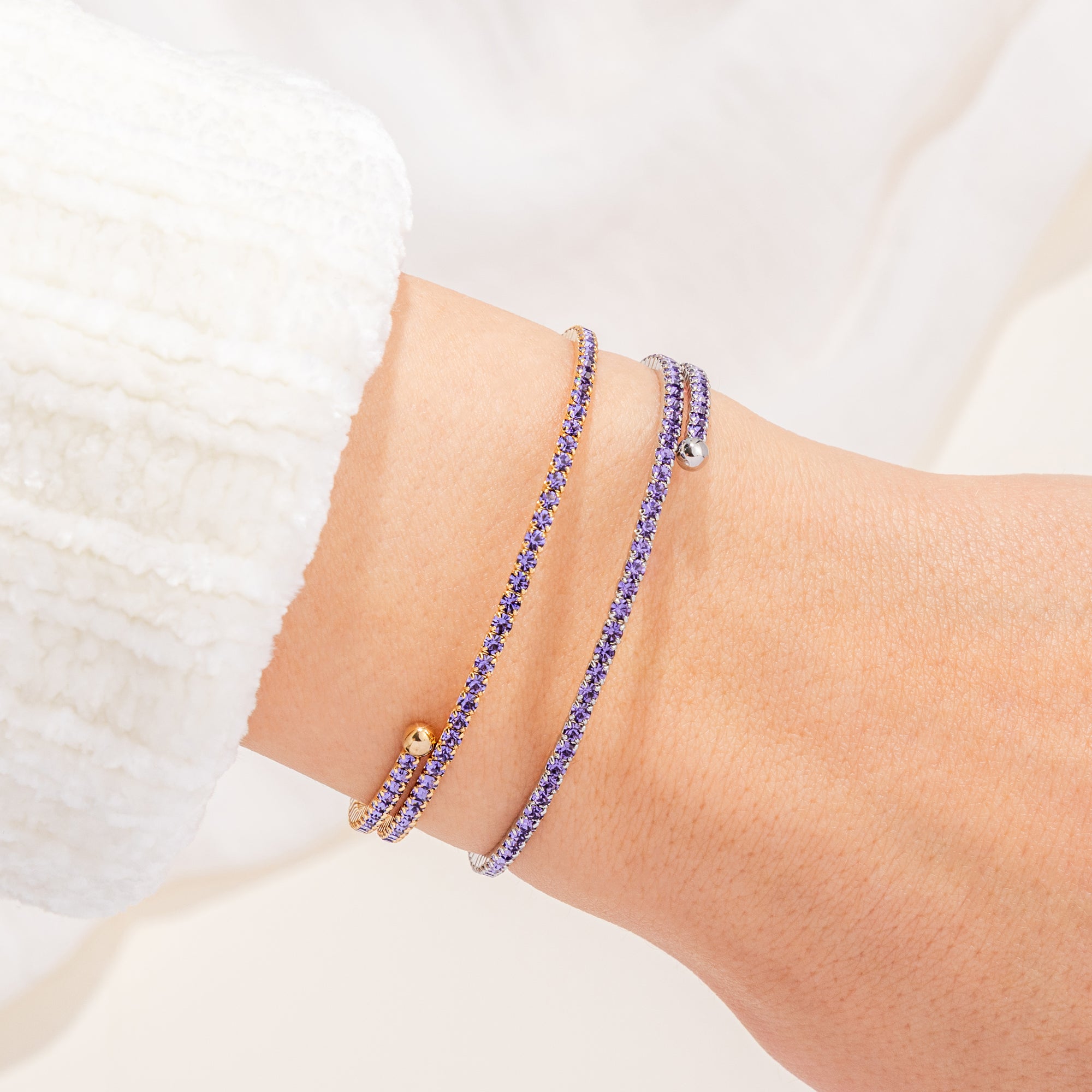 Birthstone Bangle Gift Set