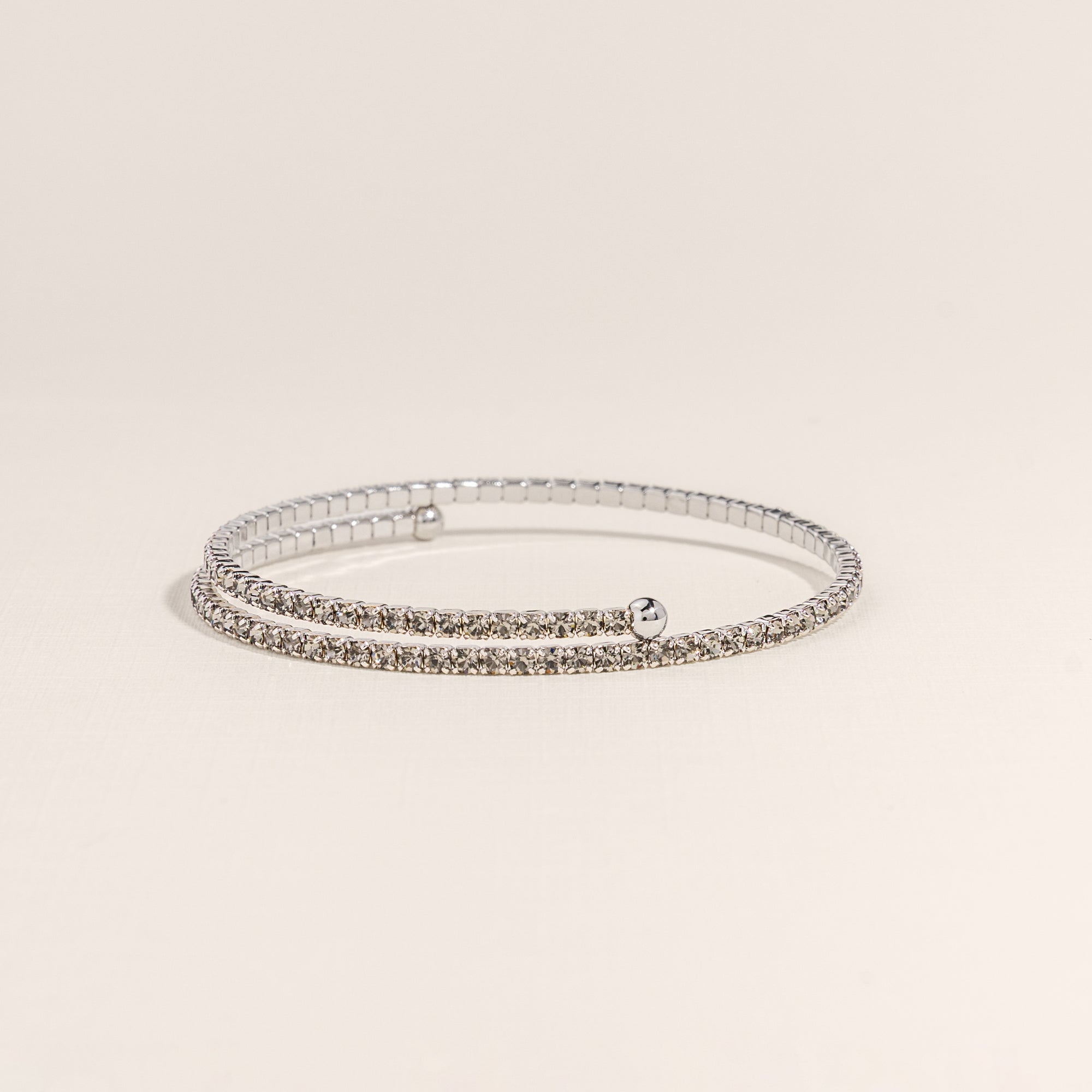 April Black Diamond Birthstone Bangle