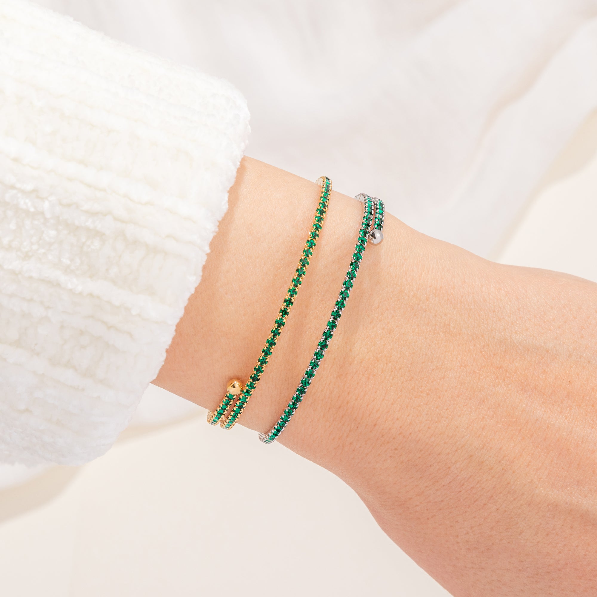 Birthstone Bangle Gift Set