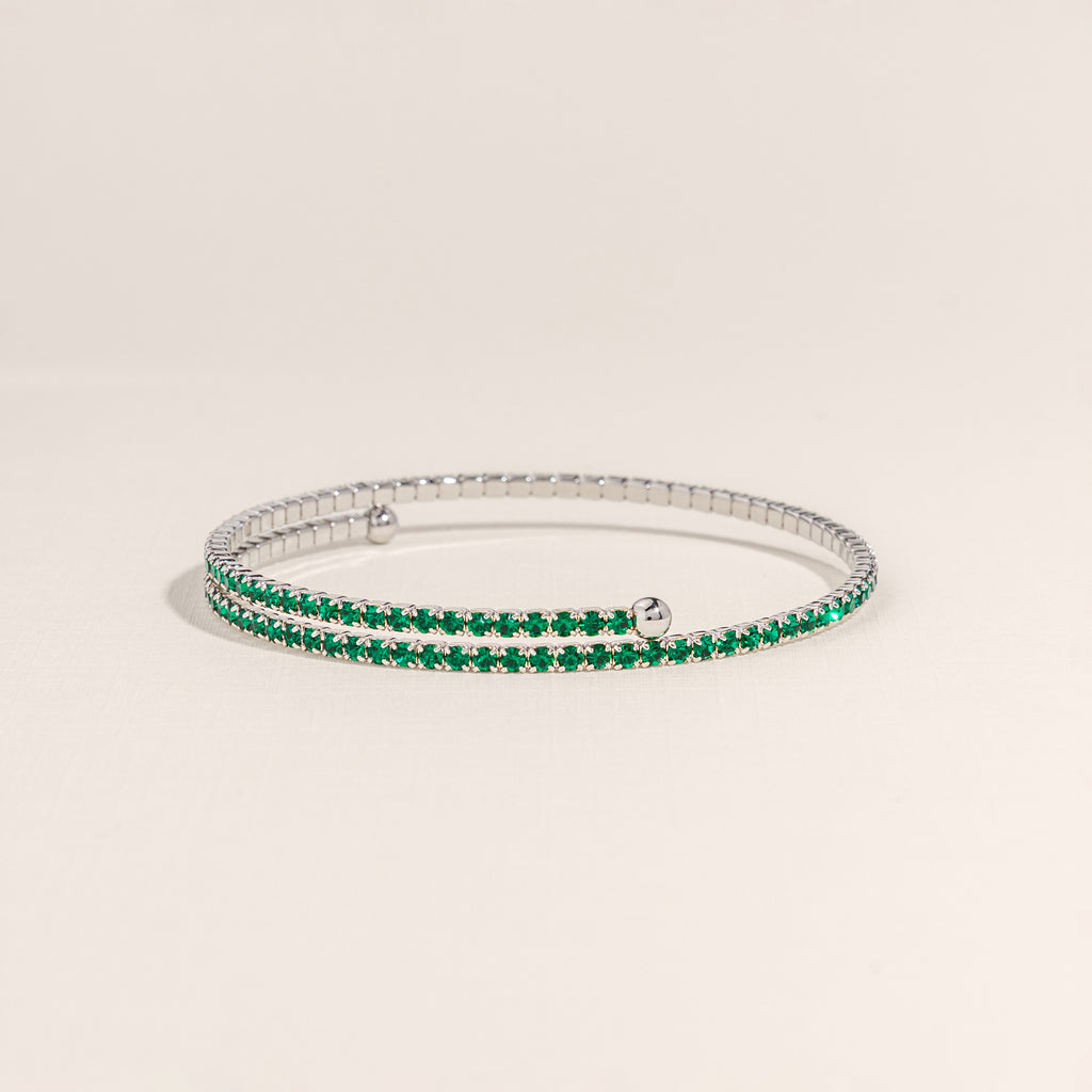 Emerald Tennis Bangle