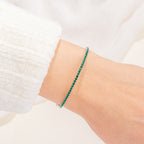 Emerald Tennis Bangle