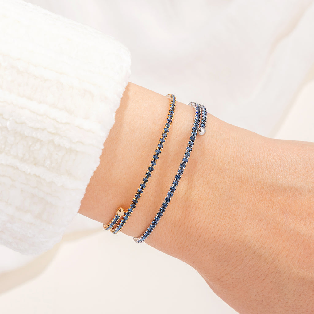 Color-set tennis bangle gift set