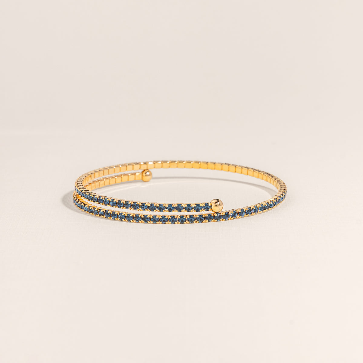 Sapphire Tennis Bangle