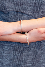 The Duo Bangle in Gold