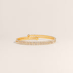 District Flex Duo Bangle (Gold)