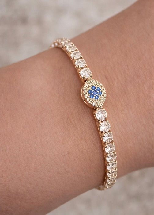 Protection Charm Stacking Bangle