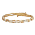 The Duo Bangle in Gold