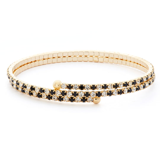 The Noir et Blanc Duo Bangle