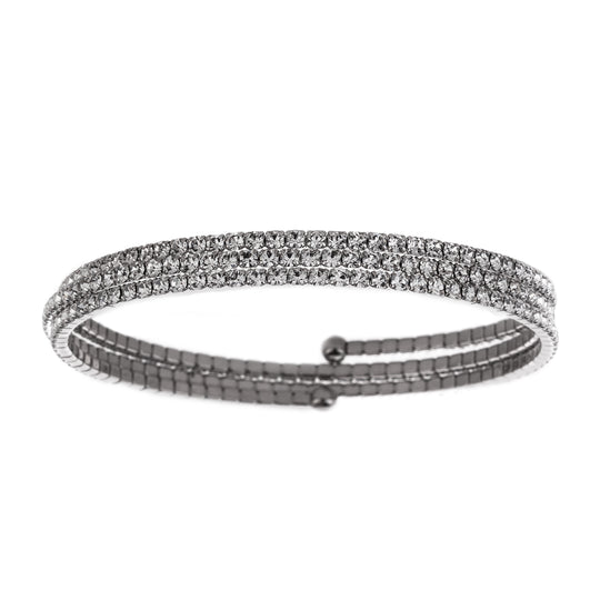 The Trio Bangle in Silver