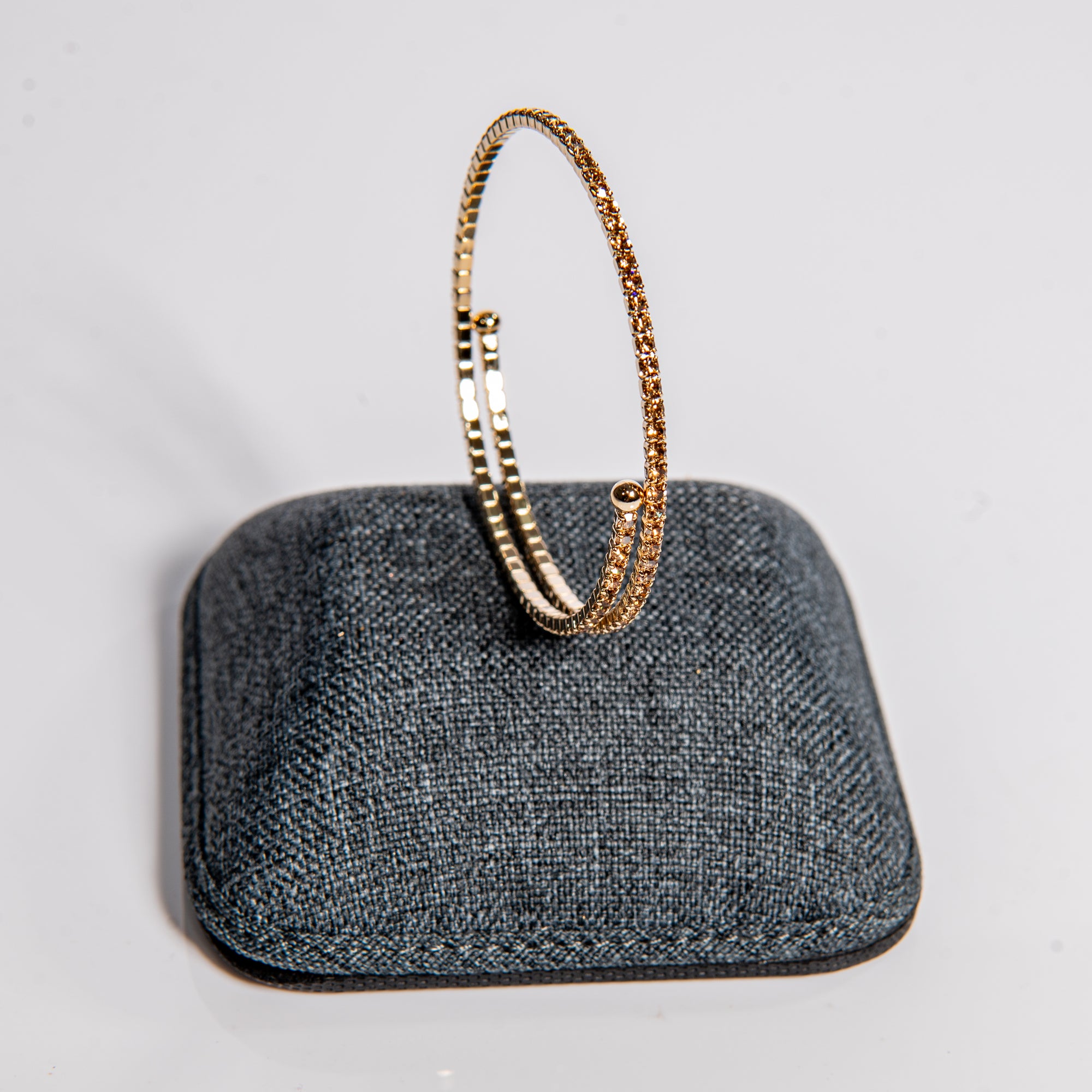 September Sapphire Birthstone Bangle