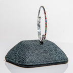 Rainbow Crystal Flex Bangle