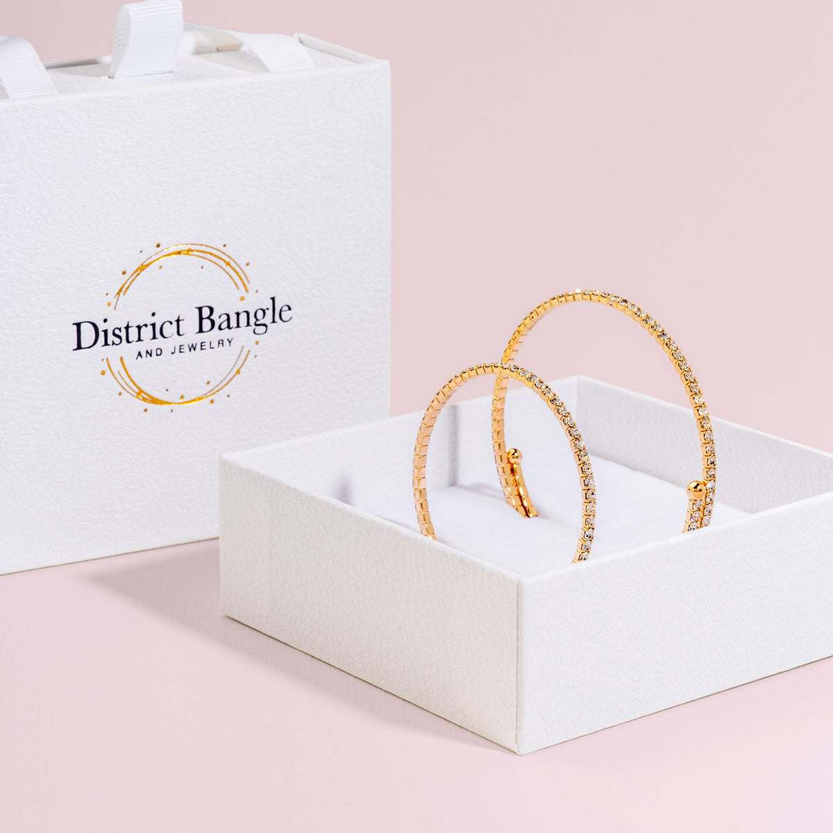 Mama & Mini Gold Flex Bangle Gift Set