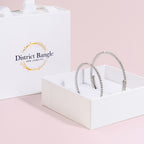Mama & Mini Silver Flex Bangle Set