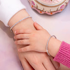 Mama & Mini Silver Flex Bangle Set