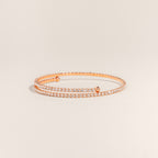 The Prime Bangle in Rose Gold