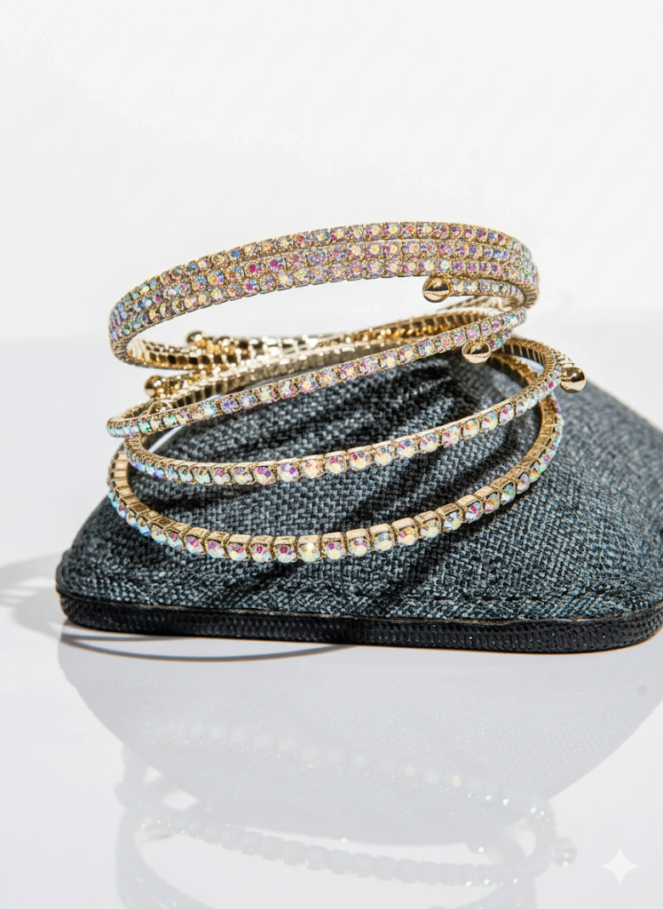 October Opal Birthstone Bangle