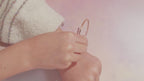 Minifit Pink Crystal Flex Bangle