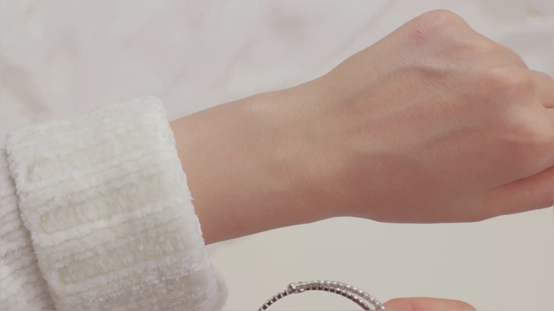 April Diamond Birthstone Bangle