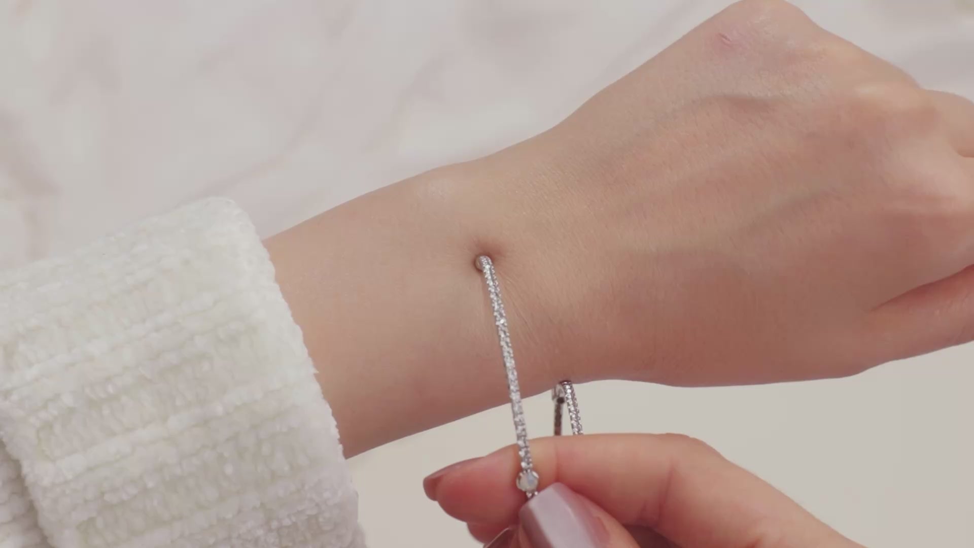 October Opal Birthstone Bangle