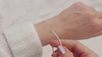 February Amethyst Birthstone Bangle