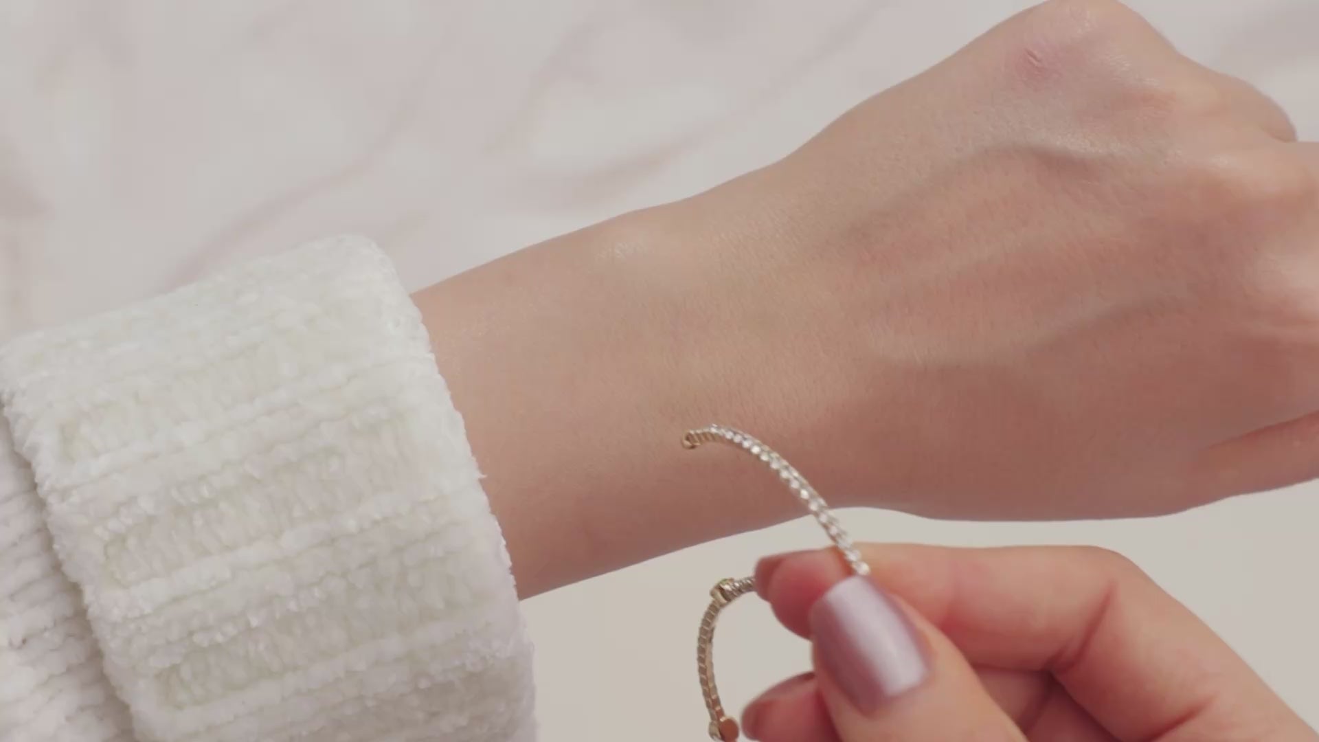 August Peridot Birthstone Bangle