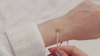 October Opal Birthstone Bangle