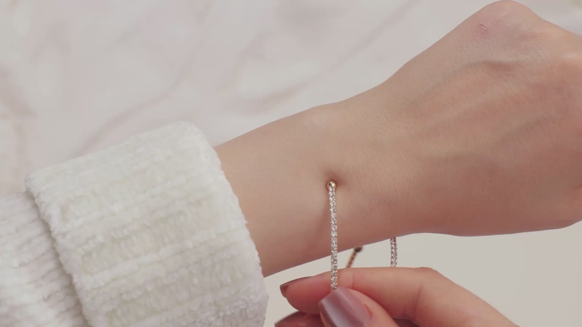 October Opal Birthstone Bangle
