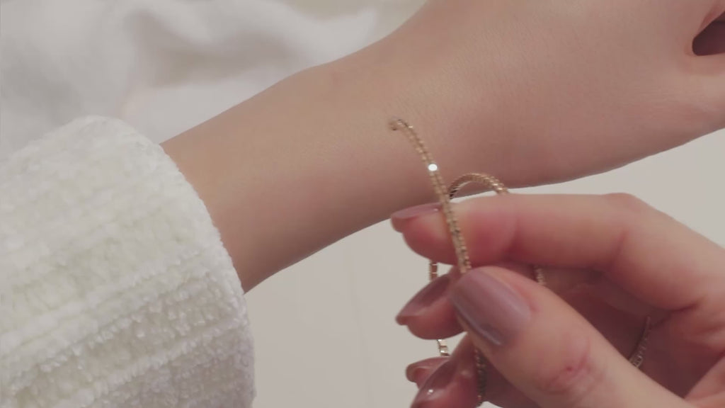 Golden Topaz Tennis Bangle