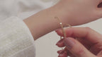 Golden Topaz Tennis Bangle