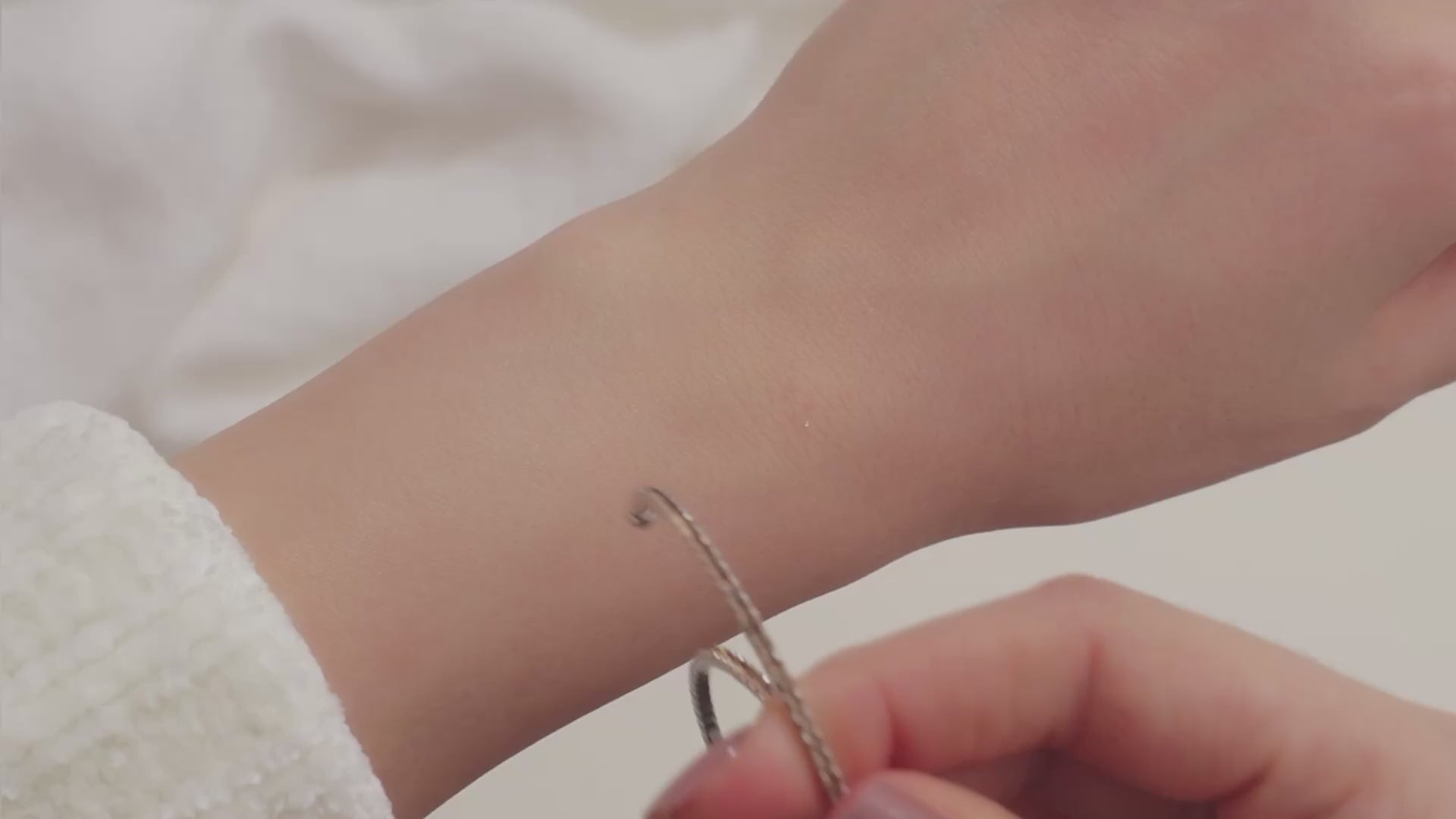 November Topaz Birthstone Bangle